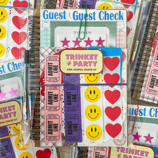 Trinket Party - Junk Journal Starter Kit